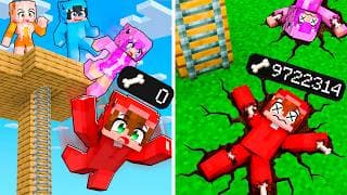 Nos Rompimos TODOS LOS HUESOS en Minecraft!