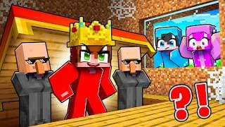 Me Convertí en REY, pero lo ESCONDÍ de mis AMIGOS en Minecraft!