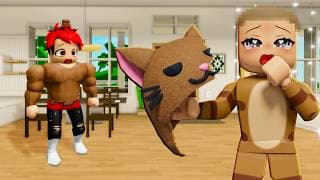 El GORRO de MANDARINA se ROMPIO en BROOKHAVEN ROBLOX !