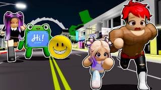 SOBREVIVIMOS al ATAQUE DE LOS PEORES MONSTRUOS en BROOKHAVEN con LYNA en ROBLOX