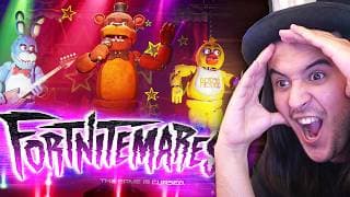 REACCIÓN y ANÁLISIS COMPLETO al TEASER TRÁILER OFICIAL de FNAF x FORTNITE
