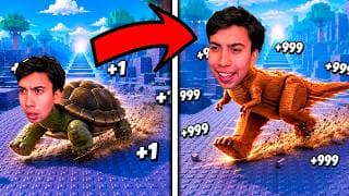 POR CADA PASO MI PERSONAJE EVOLUCIONA EN ROBLOX CON MAS VELOCIDAD!🦖