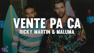 Ricky Martin - Vente Pa Ca (Letra) ft. Maluma