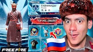ENCONTRE AL JUGADOR MÁS TRILLONARIO DE FREE FIRE EN RUSIA Y ME DEJO LOCO !! - TheDonato