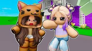 LYNA y MANDARINA BEBÉS se PELEAN en Brookhaven Roblox