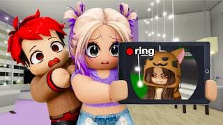 Una NIÑERA MALVADA APARECIÓ en mi CASA en Brookhaven Roblox