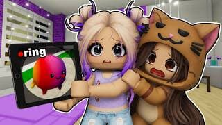Un DUMPLING SQUISHY MALVADO APARECIÓ en mi CASA en Brookhaven Roblox