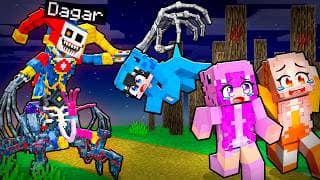 Me Convertí en EL PROTOTIPO de Poppy Playtime 5 para Trollear a Mis Amigos en Minecraft!