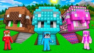 Creamos Las Mejores BASES SECRETAS SUBTERRÁNEAS en Minecraft!