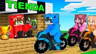 Abrí una TIENDA DE MOTOS en Minecraft!