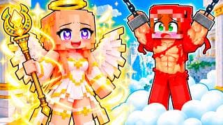 Una CHICA ÁNGEL me SECUESTRÓ en Minecraft!