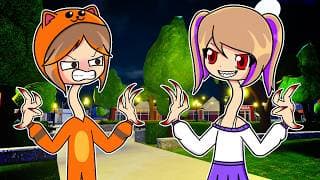 LYNA y MANDARINA NO Pueden PARAR de CRECER en Roblox