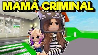 Me ADOPTA una MAMÁ CRIMINAL en Brookhaven Roblox