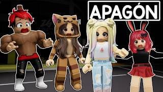 SOBREVIVIMOS al PEOR APAGON TOTAL de BROOKHAVEN ROBLOX con el TEAM