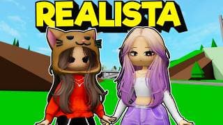 Nos Convertimos en una FAMILIA REALISTA en Brookhaven Roblox con Mandarina
