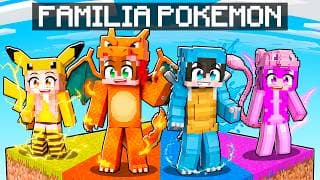 Adopté una FAMILIA POKEMON en Minecraft!