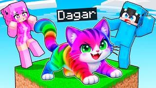Me Hice pasar por GATO OP en UN CHUNK en Minecraft!