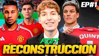 COMENCE UN MODO CARRERA EN EL FC 27 CON EL MANCHESTER UNITED DE ENTRENADOR... EPISODIO 1