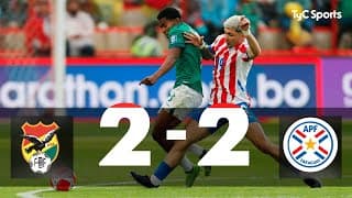 Bolivia 2 - 2 Paraguay  | Eliminatorias Sudamericanas al Mundial 2026 | Fecha 12