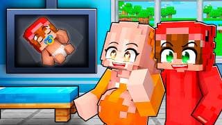 Mi ENAMORADA está EMBARAZADA en Minecraft!