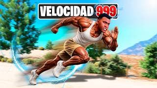 Me CONVIERTO en el HOMBRE mas RÁPIDO de GTA 5