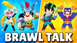 BRAWL TALK con *3 NUEVOS BRAWLERS* Y *NUEVA COLABORACION* en BRAWL STARS