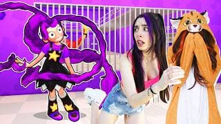 Escapamos de la PRISIÓN de LILY LOVEBRAIDS en Roblox con Mandarina