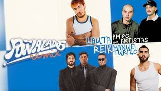 LAUTA x Amigo de Artistas x Manuel Turizo x Reik| Puñaladas (Remix) [Videolyric]
