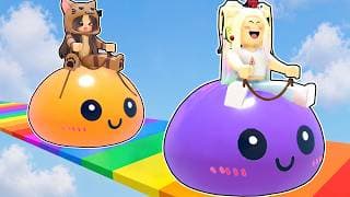Cada SEGUNDO +1 de VELOCIDAD en CARRERA de DUMPLING SQUISHY en Roblox con Mandarina