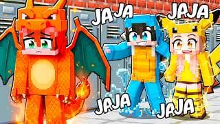 PRIMER DÍA en la ESCUELA POKEMON en Minecraft!