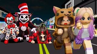 Sobrevive al ATAQUE de los PEORES MONSTRUOS de Brookhaven Roblox