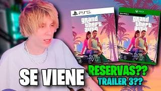 Rubius REACCIONA y OPINA de la FILTRACION de las RESERVAS y POSIBLE TRAILER 3 de GTA 6 🤯