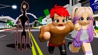 SOBREVIVIMOS al ATAQUE de THE LOCUST en BROOKHAVEN con LYNA en ROBLOX