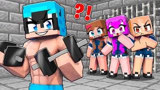 Entrené en la PRISIÓN para Sorprender a las POLICÍAS en Minecraft