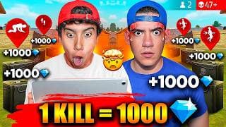 LE DOY 1,000 DIAMANTES POR KILL A ABRAHAHAM EN FREE FIEE !! *FINAL INESPERADO* - TheDonato