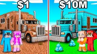 CAMIÓN POBRE vs CAMIÓN DE MILLONARIO en Minecraft!