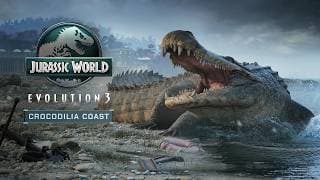Jurassic World Evolution 3 | Crocodilia Coast Announce Trailer