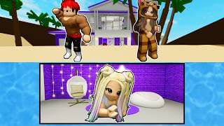 Construimos una BASE BAJO EL AGUA para ESCONDERNOS del Team en Brookhaven Roblox