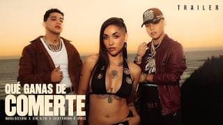 Maria Becerra, Jere Klein, Lucky Brown, XROSS - QUÉ GANAS DE COMERTE (Official Video)
