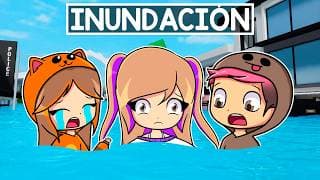 SOBREVIVIMOS a la INUNDACIÓN de BROOKHAVEN en Roblox