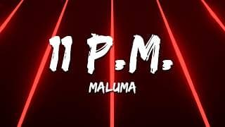 Maluma - 11 P.M. (Letra/Lyrics)