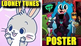 LOONEY TUNES JAPONESES, VILLANOS NUEVO POSTER, KAGURABACHI TRAILER