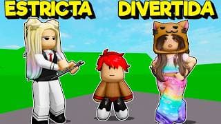 FAMILIA ESTRICTA VS FAMILIA DIVERTIDA en BROOKHAVEN ROBLOX