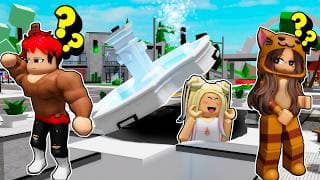 Me ESCONDÍ en LUGARES SECRETOS en las ESCONDIDAS de Brookhaven Roblox