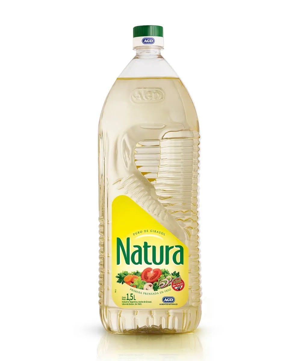 Aceite de girasol Natura botella1.5 l