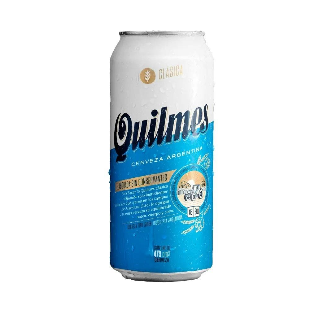 Cerveza Quilmes Clásica lata 473 mL