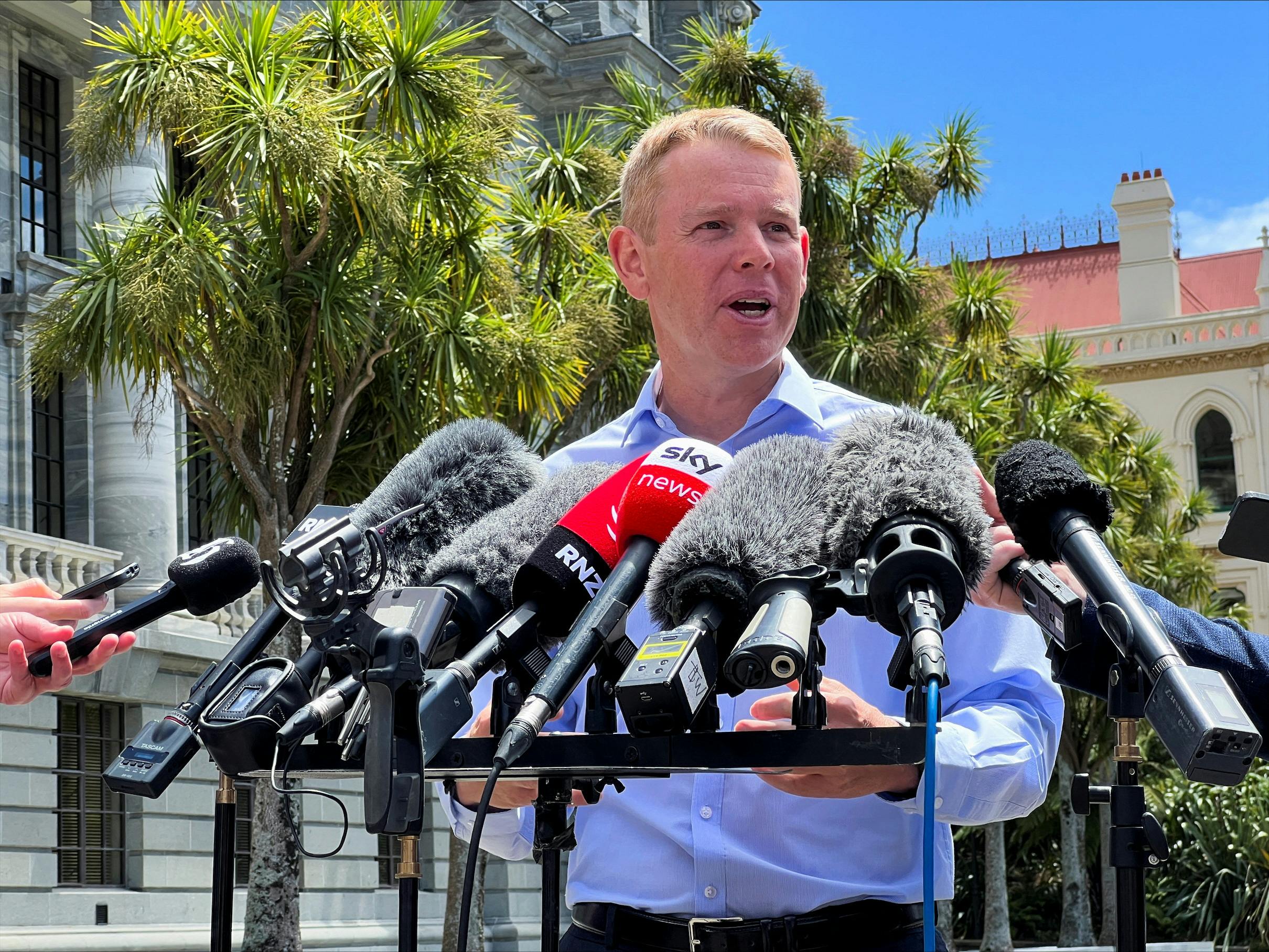 Chris Hipkins juró como nuevo primer ministro de Nueva Zelanda