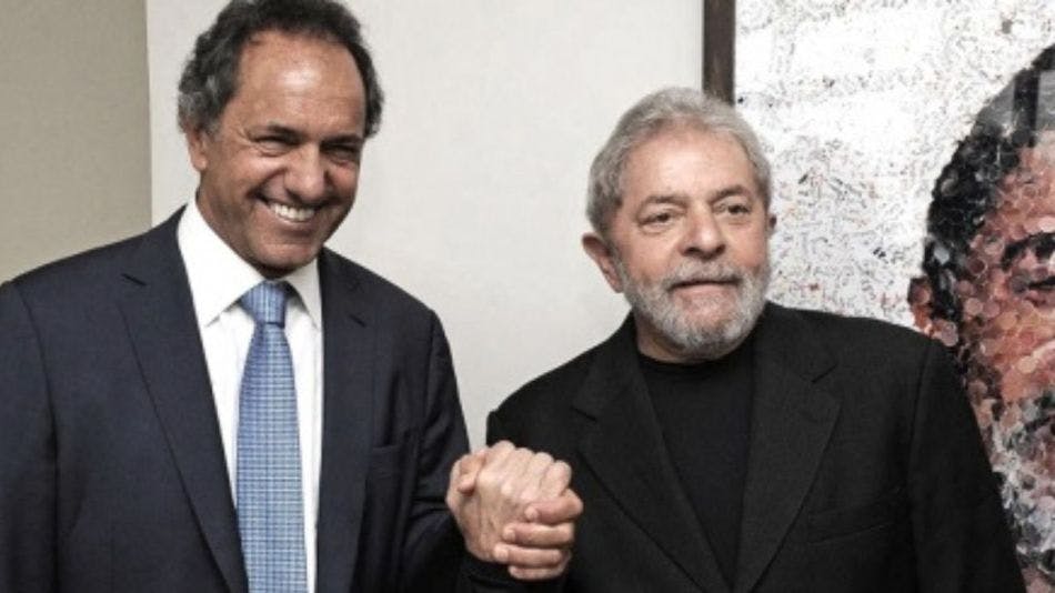 Daniel Scioli: "Lula está convencido de que Argentina y Brasil juntos nos fortalecemos"